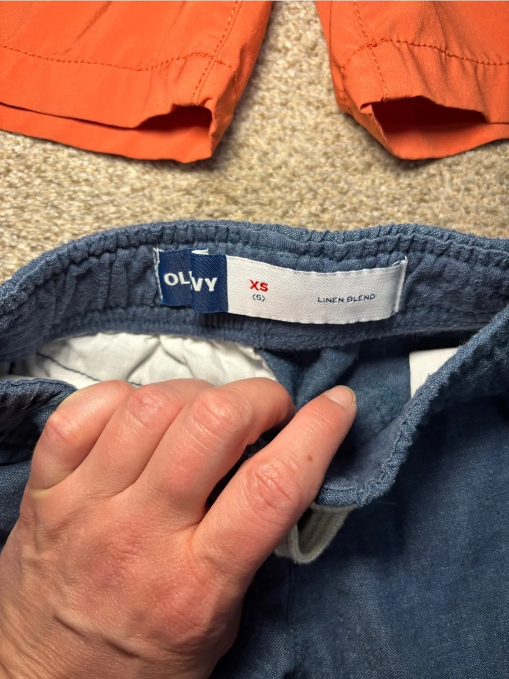 Lot of size 5 little boy shorts pull on casual drawstring Old Navy